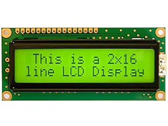 16x2 LCD Display Module (With Built-in I2C Interface)