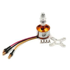1400 KV Brushless DC Motor (Golden – High Torque Outrunner Motor)